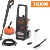Black & Decker BLACK+DECKER Hogedrukreiniger BXPW1600PE - 1600 Watt - 125 Bar - 420 L/u - Verrijdbaar