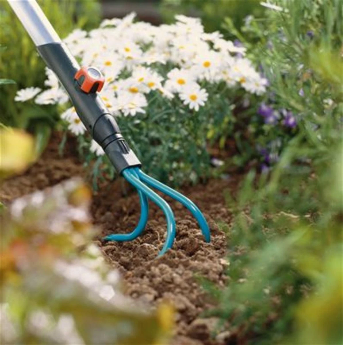 GARDENA Combisysteem Krabber Cultivatior - Werkbreedte 9 Cm - Aanbevolen Steellengte 130 Cm - Afbeelding 11