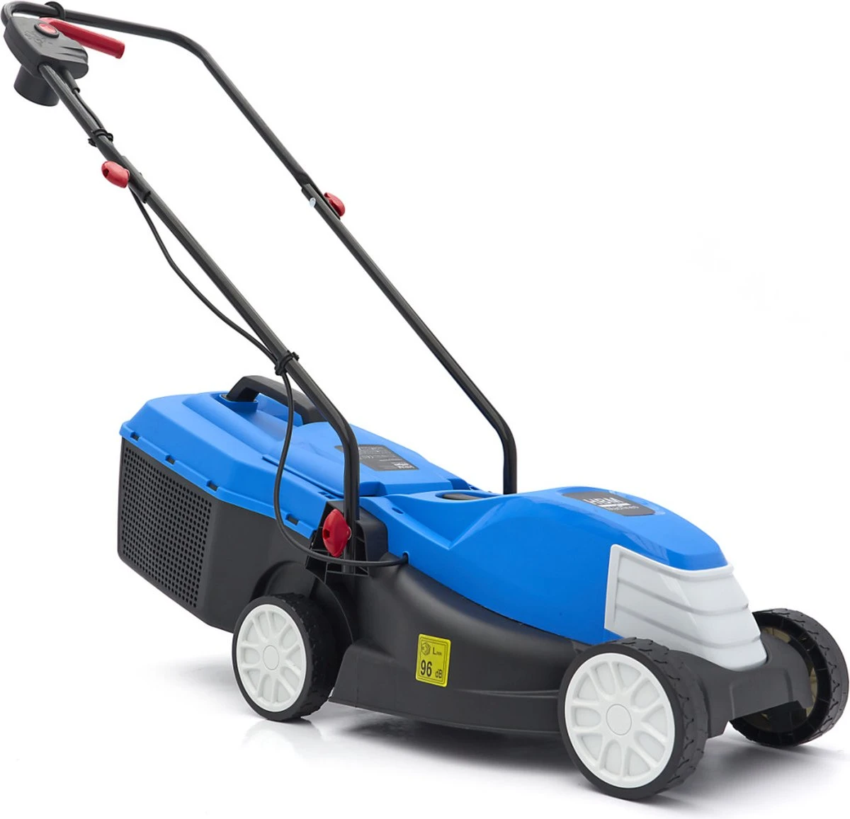 Merkloos 1300W Electrische Grasmaaier / Gazonmaaier 32 Cm Snijhoogtes 25-45-65 Mm 25 Liter Opvangbak - Afbeelding 15