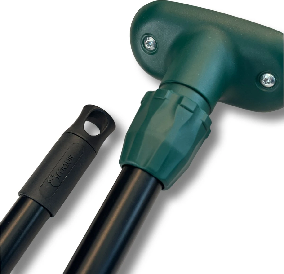 MAUS Classic Bezem Buiten 60cm - Harde PVC Straatbezem Van Hout Met Steel - Made In EU -zeer Robuust - Afbeelding 2