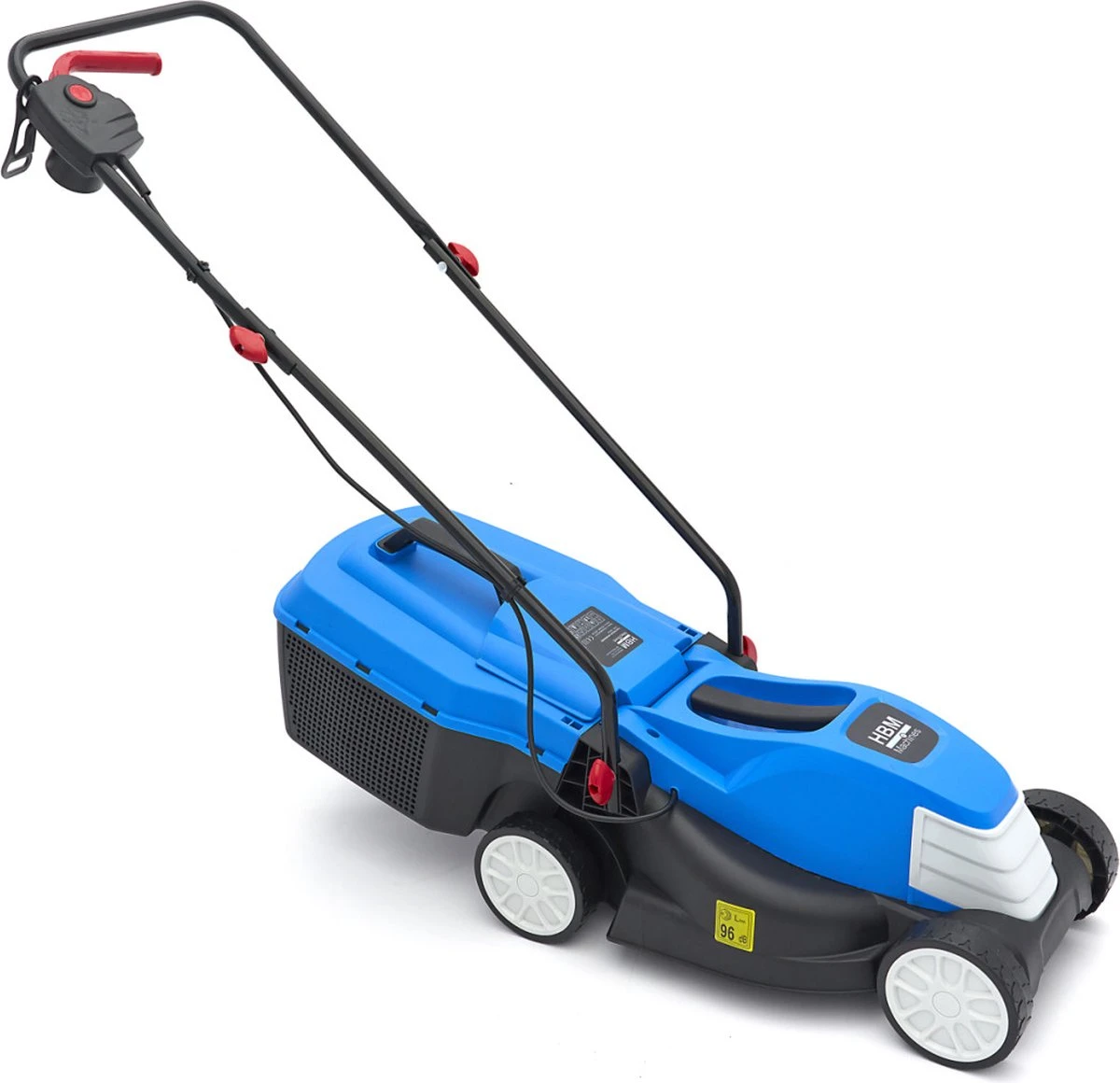 Merkloos 1300W Electrische Grasmaaier / Gazonmaaier 32 Cm Snijhoogtes 25-45-65 Mm 25 Liter Opvangbak - Afbeelding 5