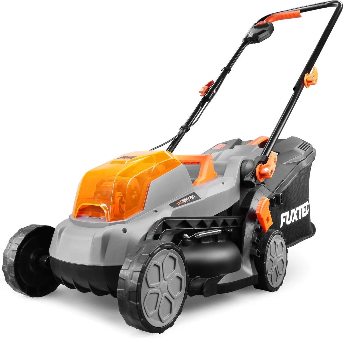 FUXTEC Grasmaaier Accu 40V (2x 20V) - Set Met Batterij (2x 2Ah) En Lader (2.4A Dubbellader) - Afbeelding 2