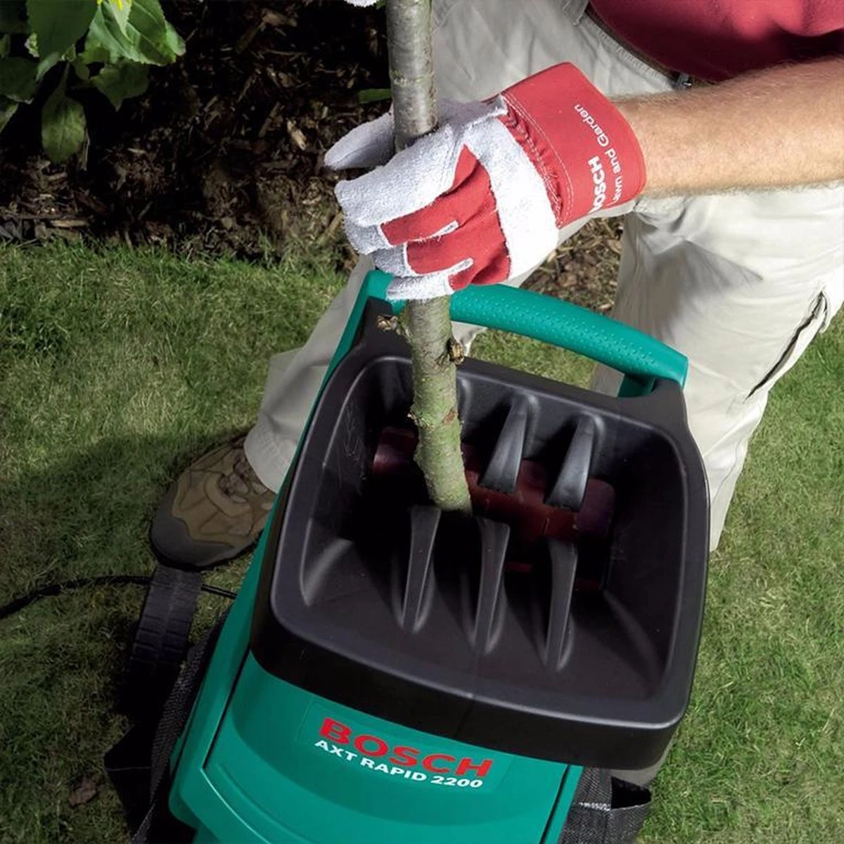 Bosch AXT Rapid 2200 Hakselaar - 2200 W - 90 Kg/u - Afbeelding 4