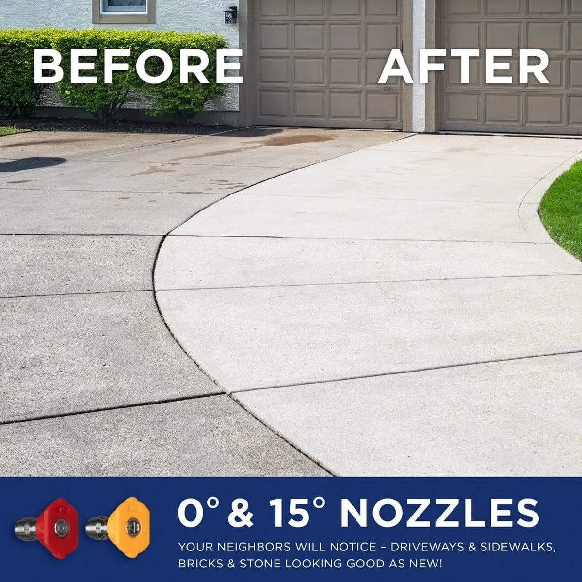 Powertech Professionele Hogedrukreiniger Op Benzine - 6.5 PK - 3600 PSI - 220 Bar - Hogedrukreiniger Auto - Terrasreiniger - Oppervlaktereiniger - Autoreiniger - Zwembadreiniger - 5 Snelkoppelstukken- Zwart / Rood - Afbeelding 4