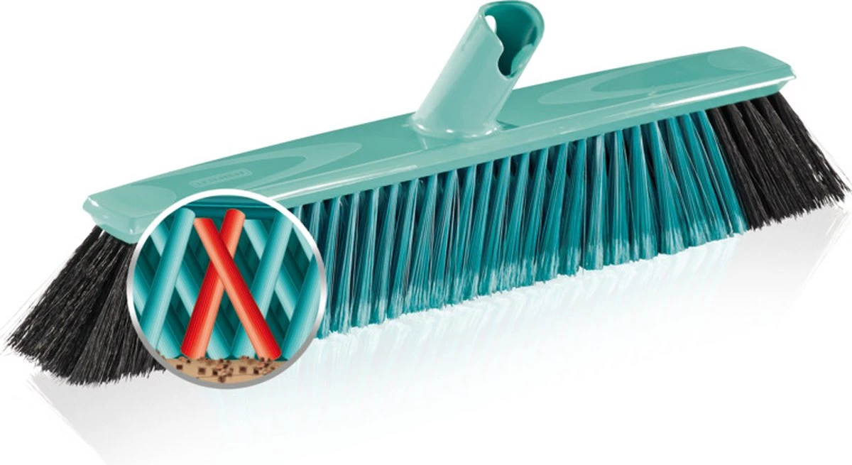 Leifheit Allround Bezemkop - Xtra Clean - Click System - 40 Cm Veegbreedte - Afbeelding 2