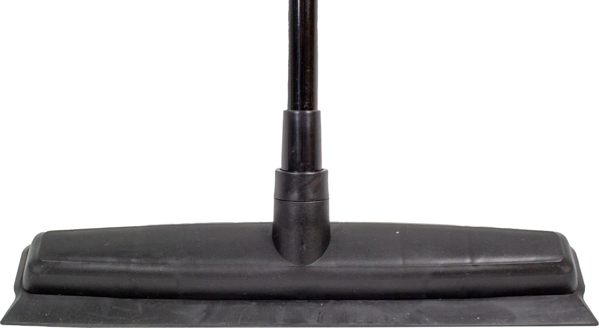 GS Rubberen Bezem 68-120 Cm - Kappersbezem - Rubber Bezem & Vloerwisser Met Steel - Afbeelding 4