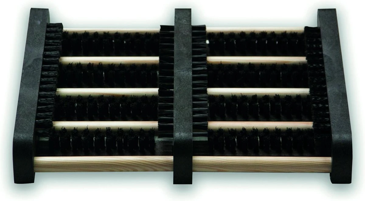 Talen Tools - Voetenveger - Dubbel - Harde Kunststof Borstels - Afbeelding 3