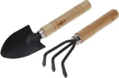 Merkloos Mini Broeikas/kweekset Schopje/schepje En Harkje Tuinier Handgereedschap - Moestuin Benodigdheden/gereedschap