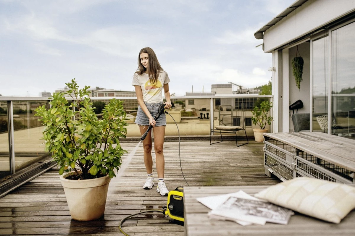 Kärcher K Mini Hogedrukreiniger - 1400W - 110 Bar - 20 M²/h - Licht En Compact - Afbeelding 8