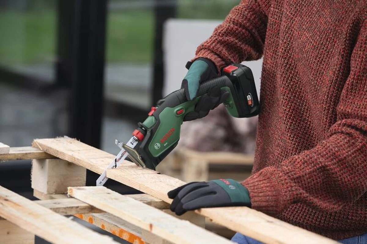 Bosch KEO 18 Accu Tuinzaagmachine - Snijdiameter Van 80 Mm - Met 18 V Accu En Lader - Afbeelding 18