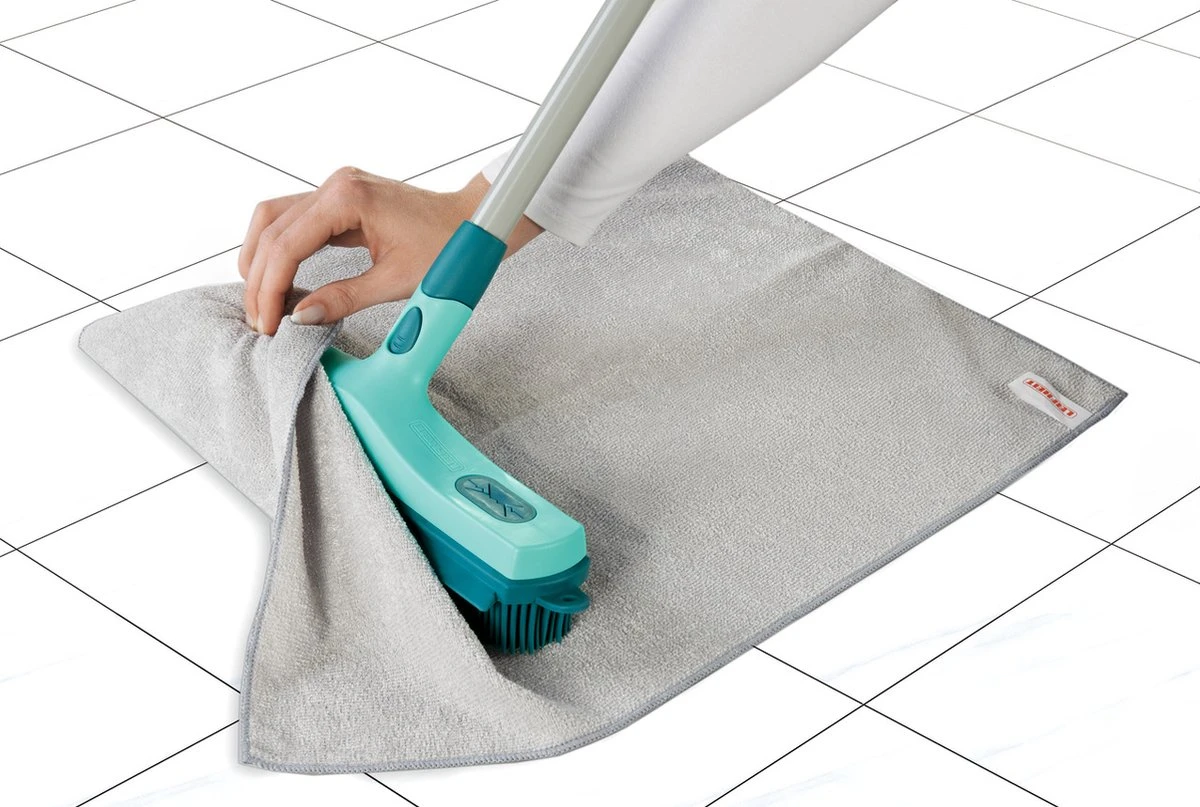 Leifheit Suprabezem Rubberen Bezemkop - Click Systeem - 30 Cm Veegbreedte - Afbeelding 4