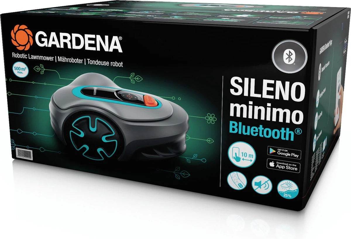 GARDENA - Sileno Minimo 500 Robotmaaier - Voor Gazons Tot Ca. 500 M² - Afbeelding 11