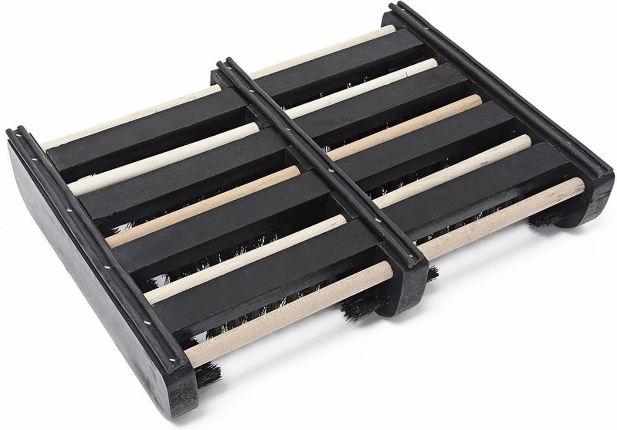 SchoneSchoen Voetveger - Voetenveger - Laarzenborstel - Borstelmat - Schoenenborstel - Laarzenrek - Afbeelding 3