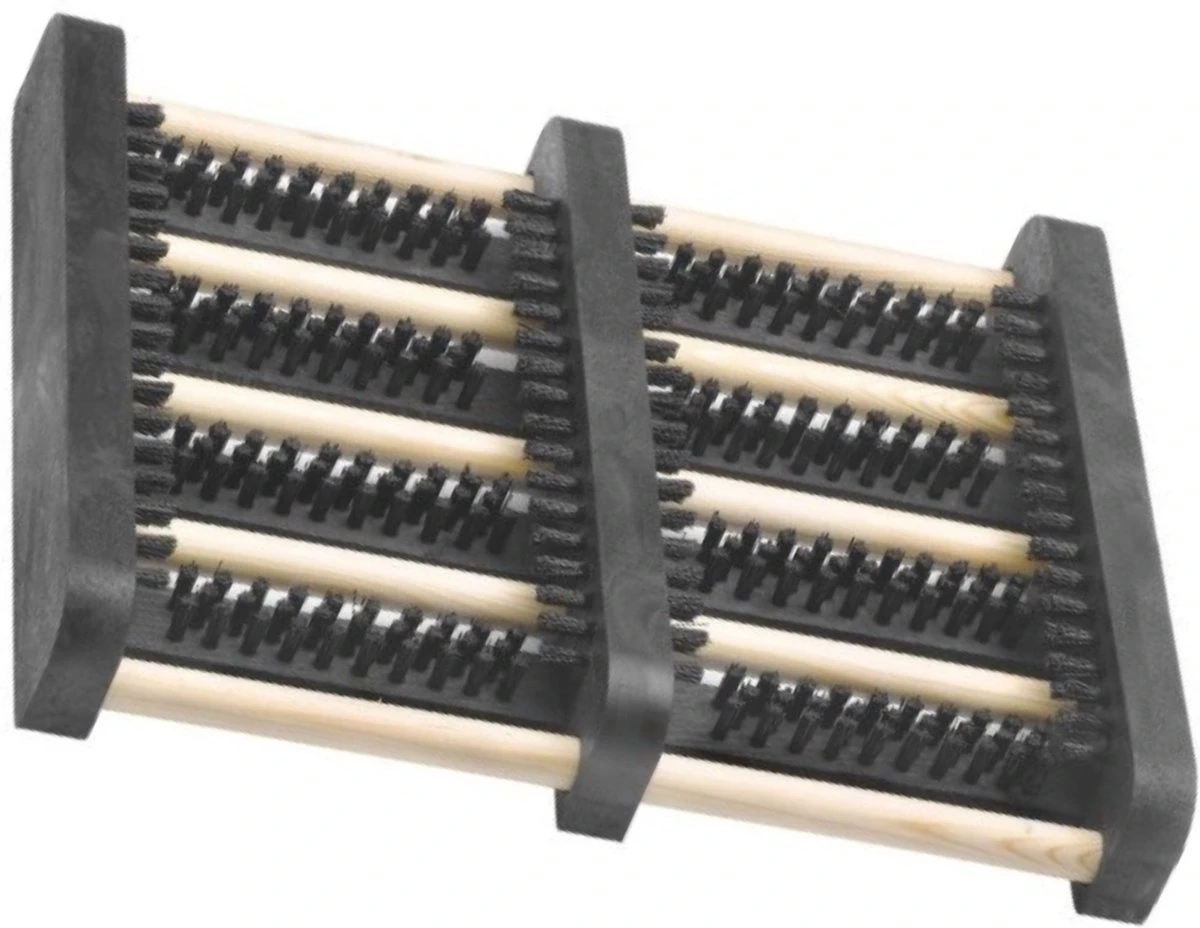 Talen Tools - Voetenveger - Dubbel - Harde Kunststof Borstels