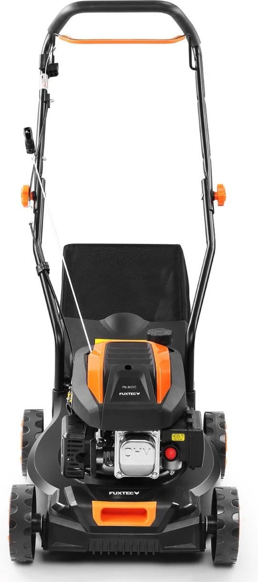 FUXTEC Grasmaaier Benzine - 41cm - 80cc - Duwmaaier - Opvangbak 45L - FX-RM4180 - Afbeelding 2