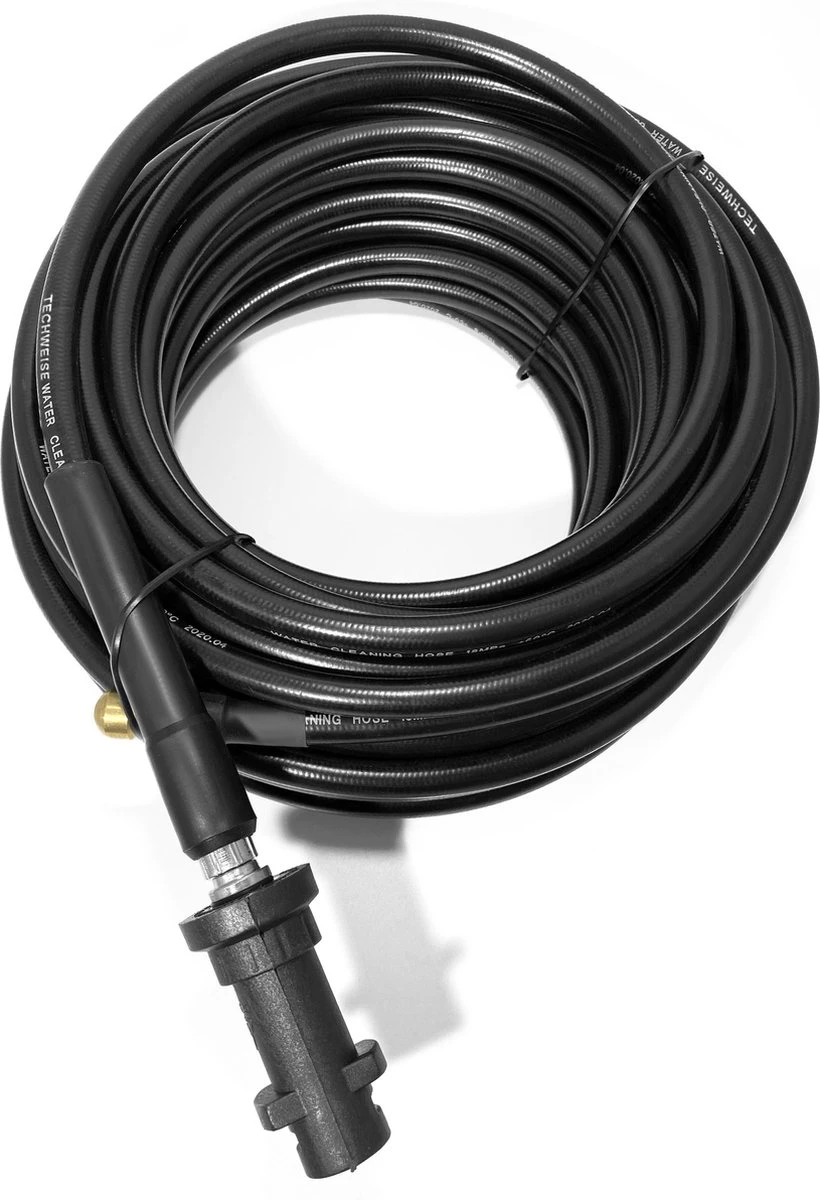 Techweise - Rioolslang Voor Kärcher K2 T/m K7 - 15M - Met 4 Achterwaartse Hogedruksproeiers - Afbeelding 4