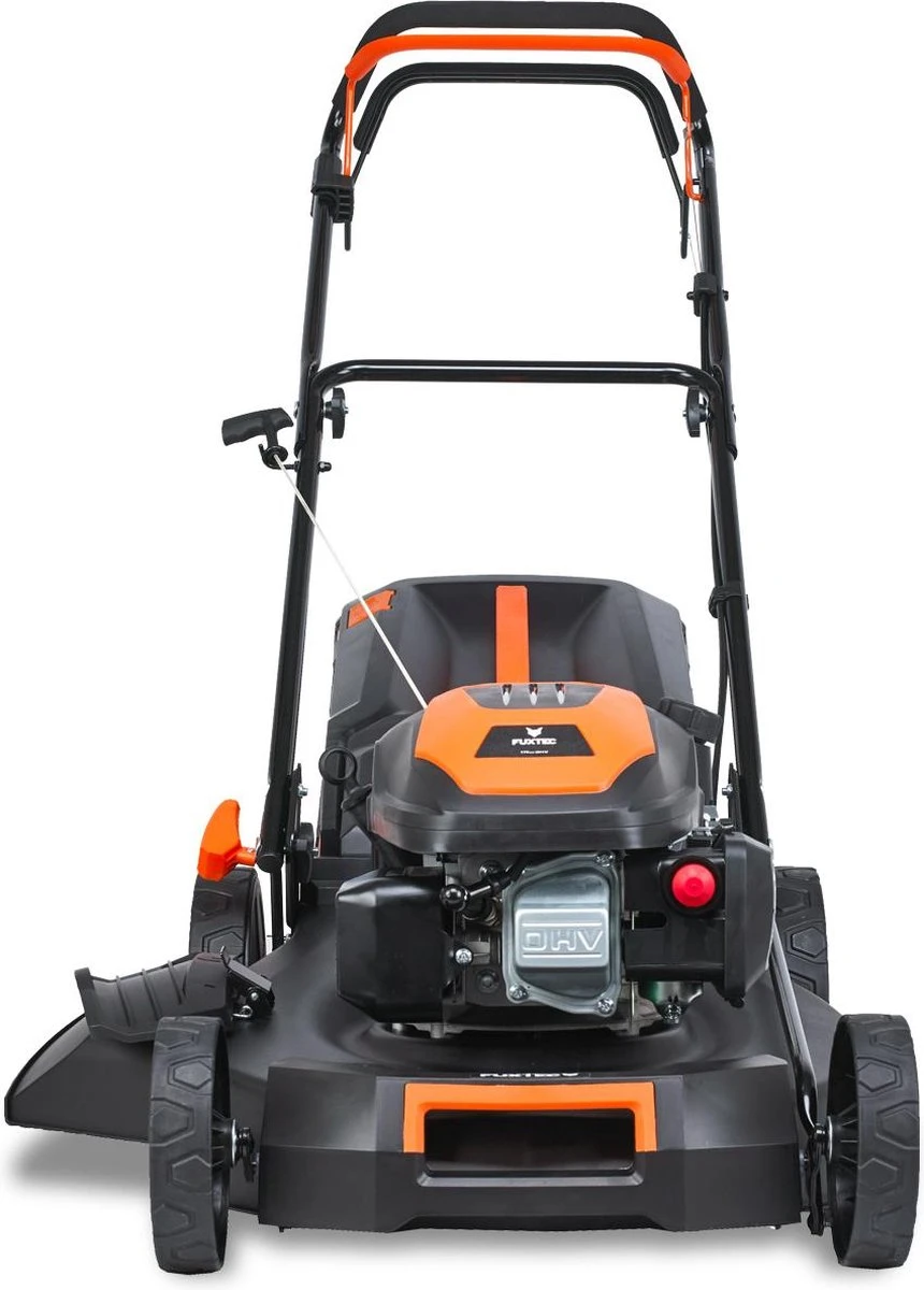 FUXTEC Grasmaaier Benzine - 51cm - 4-takt - 170cc - Zelfrijdend / Zelftrekkend /achterwielaandrijving - Mulchfunctie - Opvangbak 60L - FX-RM5170 - Afbeelding 2